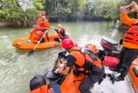 Tim SAR Gabungan menemukan Suparno (57) dalam kondisi meninggal dunia, Jumat (23/5) pukul 08.05 WITA. 