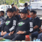 Wakil Bupati Kotabaru H. Syairi Mukhlis bersama jajaran Forkopimda dan pejabat daerah saat pembukaan kegiatan Trabas Hebat 2 di kawasan wisata Goa Lowo, Sabtu (03/05/2025)