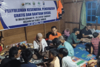 PT Pelsart Tambang Kencana bantu buka akses layanan kesehatan dan bansos di daerah terpencil Datar Tangkap,di Kabupaten Kotabaru.