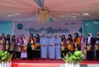 Momen kebersamaan para pengurus BKOW Provinsi Kalsel dan GOW 13 kabupaten/kota se-Kalimantan Selatan usai Rapat Koordinasi di Aula Pantai Gedambaan, Kotabaru. 