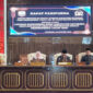 Ketua DPRD Kotabaru Suwanti memimpin rapat paripurna bersama jajaran eksekutif, membahas perubahan kedua Propemperda 2025 demi memperkuat regulasi daerah.