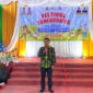 Plt. Kepala Dinas Pendidikan dan Kebudayaan Kotabaru, Taufikurrahman, SP, saat pembukaan Festival Seni Budaya Tingkat Pelajar SD/SMP/SMA se-Kabupaten Kotabaru Tahun 2025, di Aula H. Anshari Suryadi, Sabtu (4/10/2025).