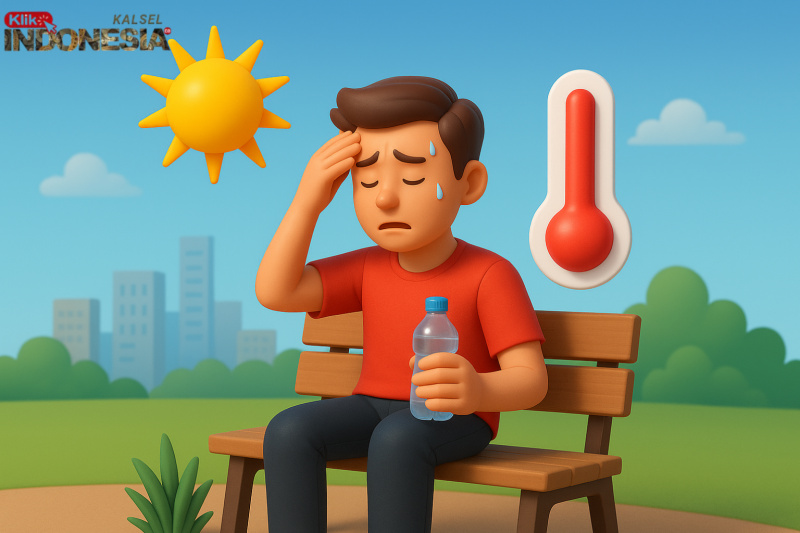 Cuaca panas ekstrem melanda sejumlah wilayah di Indonesia, BMKG mengimbau masyarakat tetap waspada dan menjaga kesehatan di tengah suhu tinggi. (Foto:Ilustrasi/Klikindonesia.co) 