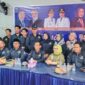 Pengurus KORMI Provinsi Kalsel dan KORMI Kotabaru berfoto bersama usai kegiatan kunjungan kerja dan sosialisasi di Sekretariat KORMI Kotabaru. 