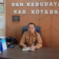 Kepala Dinas Pendidikan dan Kebudayaan Kabupaten Kotabaru, Ahmad Romansa, S.Pd., MAP. 